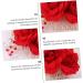 FRCOLOR Flower Hair Comb Wedding Floral Hair Clips Rhinestone Bridal Guirnaldas Para Flower Hair Clip Wedding Headband Bridal Hair Clip Red Bride Flower Headdress Rose Iron Wire - Buy Online on GoSupps.com