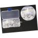 Healeeved Anti-Glasses Nose Pads Repair Set for Borderless Glasses | Sunglasses Scratch Repair & Maintenance Tool | Miniature Repair Kit with Screws & Hotfix - Buy Online on GoSupps.com