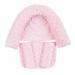 Baby Stroller Head Support Pillow for Pushchair Buggy Pram Infant Car Seat Headrest Neck Support Pads Head Protection Pillow Newborn Lounger Bed Pillow for Sleeping Pink