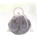 Alipis 2 Pcs Single Shoulder Bag Crossbody Bag Metal Chain Bag Plush Bag Handbag Fur Bag Messenger Bag Wild - Buy Online on GoSupps.com