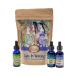 Birth Song Botanicals All Natural Herbal Pregnancy Gift Set Lady In Waiting Good Night Stomach Soother Energizing Chlorophyll