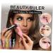 FOMIYES 8 Pcs Eyeliner Lash Kit Silicone Mold Kit Silicone Eyebrow Stencil Makeup Supplies Magnetic Cream - Buy Online on GoSupps.com