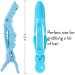 The Hair Shop Shark Clip (Sky Blue) | Enhanced Alligator Grip Clip | US Patented | Professional Salon Quality | Made In Korea (10 Pack) - Buy Online on GoSupps.com