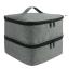 Sac Pour Vernis Semi Permanent 30 bouteilles Portable Double couche vernis ongles sac de rangement organisateur voyage huile essentielle bo te de rangement multi-fonction sac de rangement 18 cm * 20 Gris