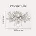 Wedding Hair Comb - Bride Hair Accessories Side Comb Clips for Women - Buy Online on GoSupps.com
