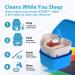 Buy PREMIUM Denture Cleaning Kit | 2x Cleansing Baths Strainer Baskets Soft-Bristle Brushes & 390 Tablets | Best Denture Cleaners for Bright Fresh Smiles - Buy Online on GoSupps.com