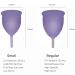 Saalt Soft Menstrual Cup - Super Soft & Flexible - Mountain Iris Purple Regular - 12 Hour Wear - Tampon & Pad Alternative - Buy Online on GoSupps.com