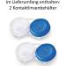 Bausch + Lomb Renu MPS Sensitive Eyes - Contact Lens Cleaner & Storage Solution (2 x 360 ml) - Soft Lens Care - Buy Online on GoSupps.com