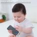 GOQELK Baby Teething Toys for 0-18 Months | Phone Teethers for Boys and Girls | Molar Teether Chew Toys (Pack of 2) - Black+Grey - Buy Online on GoSupps.com