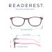 Readerest Blue Light Blocking Reading Glasses - Pink 1.75x Magnification Stylish Anti-Glare & UV Protection for Men & Women - Buy Online on GoSupps.com