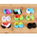 KISEER 30 Pcs 5ml Silicone Wax Containers - Assorted Colors - Non Stick Oil Storage Jars - Buy Online on GoSupps.com
