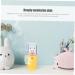 Balacoo Personal Humidifier Moisturizer Mini Travel Steamer Mini Humidifier Spray Cartoon Humidifier Carry Plate 3.8x3.8x10.8cm Yellow - Buy Online on GoSupps.com