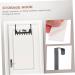 GLEAVI 1pc Coat Hook Storage Shelves Outdoor Hooks for Hanging Behind Door Storage Hanger Cupboard Clothing - Buy Online on GoSupps.com