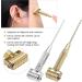 Facial Roller Massager - Silver Acupuncture Points Probe & Spring Needle Massage Roller for Face & Ear | International Shipping Available - Buy Online on GoSupps.com