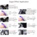 Staaar Iridescent Nail Glitter Powder Set - Black Diamond & Rosy Unicorn | Ultra Fine Sugar Effect Decoration Powder with Spoon - Buy Online on GoSupps.com