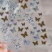 1 Sheet DIY Salon Multi Styles Nails Beauty 5D Nail Art Sticker Nail Art Decorations Self-adhesive Back Glue Butterfly-shape Nail Sticker(Style 03) - Buy Online on GoSupps.com