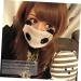 Solustrie 6pc Panda Face Cover - Cartoon Winter Mask Disposable Cotton Sleep Mask Protective Cover Cute Panda Pattern - Buy Online on GoSupps.com
