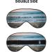 Double-Sided Sleep Eye Mask - Soft Adjustable Blindfold | Block Out Light | Perfect for Beach & Travel - Buy Online on GoSupps.com