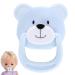 Shop Cute Bear-Shaped Magnetic Pacifier for Reborn Babies - Luckxing Blue | International Shipping Available - Buy Online on GoSupps.com