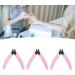 Nail Cuticle Nipper NonSlip Cuticle Trimmer Automatic Rebound Stainless Steel Easy Grip for Nails for Salon (Pink) - Buy Online on GoSupps.com