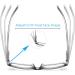 DONGDI 4 Pack Blue Light Blocking Glasses Classical Design with Spring Hinge Computer Glasses for Women Men Readers +2.00 Mix Colors - Buy Online on GoSupps.com