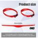 DMAIS Neck Shave Templates Silicone Soft & Non-Slip Curved Haircut Band Comfortable Washable Hair Trimming Band Guide Flexible Haircut Bands for Creating Skin Fade Guides & for DIY Haircuts Red - Buy Online on GoSupps.com