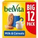 Belvita Breakfast Biscuits Milk & Cereals | 2 X 12 Packs 540g- Pack of 2 | Delicious& Nutritious Biscuits | Made With 5 Different Wholegrains | Bigger Family Pack | Sold by Essential Products - Buy Online on GoSupps.com
