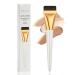 docolor Flat Foundation Brush for Liquid Makeup Ultra Thin Liquid Foundation Brush Premium Makeup Face Brush for Blending Cream Thin Foundation Brush Makeup Tool Face Foundation Flat Brush 01-Flat Foundation Brush