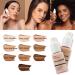 PHOERA 2 Pack Liquid Foundation - Flawless Matte Coverage, Waterproof, 24 HR Oil Control in 102 Nude - Buy Online on GoSupps.com