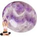 Palm Stone | Amethyst Palm Stones Crystal for Massage Large Palm Stone Crystals Natural Gemstones Polished Energy Crystal Stone for Stress Relief Meditation - Buy Online on GoSupps.com