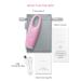 FOREO IRIS Eye Massager: Dark Circle & Eyebag Remover | Anti-Aging, Depuffer | Increases Eye Mask Absorption | Waterproof, Petal Pink - Buy Online on GoSupps.com