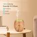 CCKeyin 120ml Portable Essential Oil Diffuser - Ultrasonic Humidifier with 7 Color-Changing LED Lights | Waterless Aromatherapy for Home & Travel - Buy Online on GoSupps.com