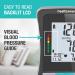 HealthSmart Digital Select Arm Blood Pressure Monitor | Automatic Upper Arm Cuff | Tracks Blood Pressure Pulse & Irregular Heartbeat | Stores 120 Readings for 2 Users - International Shipping Available - Buy Online on GoSupps.com
