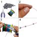 205Pcs Split Shot Fishing Weights Sinkers Assortment | 5 Sizes 0.2/0.3/0.4/0.6/0.8g Round Line Sinker Set - Buy Online on GoSupps.com
