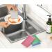 20Pcs Kitchen Cleaning Sponge Washing Up Pad Dishwashing Sponge Non Scratch Scrub Sponge for Pan Garage Bathroom Furniture Dishes Car&Steel Wash(mixed color) 11.5 8.5 1.5CM - Buy Online on GoSupps.com