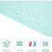 OSDUE 24x16 Non-Stick Silicone Craft Mat with Paint Cups - Blue Perfect for Kids Painting, Clay, DIY Creations - Buy Online on GoSupps.com