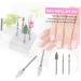 minkissy 4 Sets Nail Clipper Grinding Head Nail Art Drill Kit Electrical Tools Nursing Diamond Carbide Nail Drill Bit Drill Bit for Nails Nail File Nail Kit Tungsten Steel Care Supplies - Buy Online on GoSupps.com