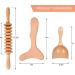 3-in-1 Wood Therapy Massage Tools for Lymphatic Drainage & Anti-Cellulite Body Sculpting - Colombiana Maderotherapy Kit - Buy Online on GoSupps.com