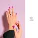 Buy Nailog Halfway Hardened Gel Nail Wraps - 20pcs Long-Lasting Salon Quality Nail Polish Strips | Shiny Gel Finish & Easy Application - Buy Online on GoSupps.com