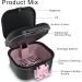 BVN Leak-Proof Prosthesis Box - Upgraded Tooth Bath Case & Travel Retainer Cleaner (Black & Pink) - Buy Online on GoSupps.com