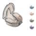 Invisible Braces Storage Box Portable Orthodontic Orthodontics Transparent Immersion Box Dentures Steel Dentures Storage Box (BLUE)