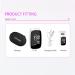 Buy Rechargeable Pulse Oximeter - Accurate Fingertip Blood Oximeter for Home & Outdoor Use - SpO2 Monitoring (Green - Buy Online on GoSupps.com