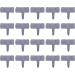 Garden Landscape Edging - Flexible Garden Border Edging | Garden Edging Decorative Border Recycled Garden Fences and Borders for Lawn Yard Wood.l 20 Pieces - Buy Online on GoSupps.com