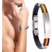Titaniumdetox Lympunclog Wristband Titanium Detox Wristband Titanium Detox Lymph Unclog Wristband Lymphatic Dusting Exercise Band Titanium Lympunclog Magnetic Bracelet (Orange)