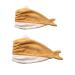 2 pieces and daughter microfiber hair towel for wrapping yellow fish hair towel quick drying bath hat cute soft hair turban towel absorbent hair drying cloth