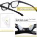 24 Pairs Adhesive Eye Glasses Nose Pads  D Shape Stick on Anti-Slip Soft Silicone  Adhesive Nose Pads Glasses Nose Pad for Glasses  Eyeglasses and Sunglasses Transparent - Buy Online on GoSupps.com