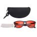 EVTSCAN Color Blindness Glasses Red-Green Color Blind Corrective Glasses with Full Frame for Men and Women