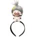 Plush Doll Hairhoops - Cartoon Plush Hairband Doll Headband | Kids Hair Ties Makeup Fashion Accessory for Girls Children Libra