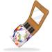 Travel Lipstick Organizer Case | Portable Makeup Bag with Mirror | Flowers & Birds Design - Shop Now - Buy Online on GoSupps.com