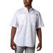Columbia Men's PFG Tamiami II UPF 40 Shirt - White, Large | Short Sleeve Fishing Shirt - Buy Online on GoSupps.com